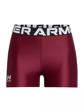 UNDER ARMOUR | Short de fitness HeatGear® pour femme | dunkelrot
